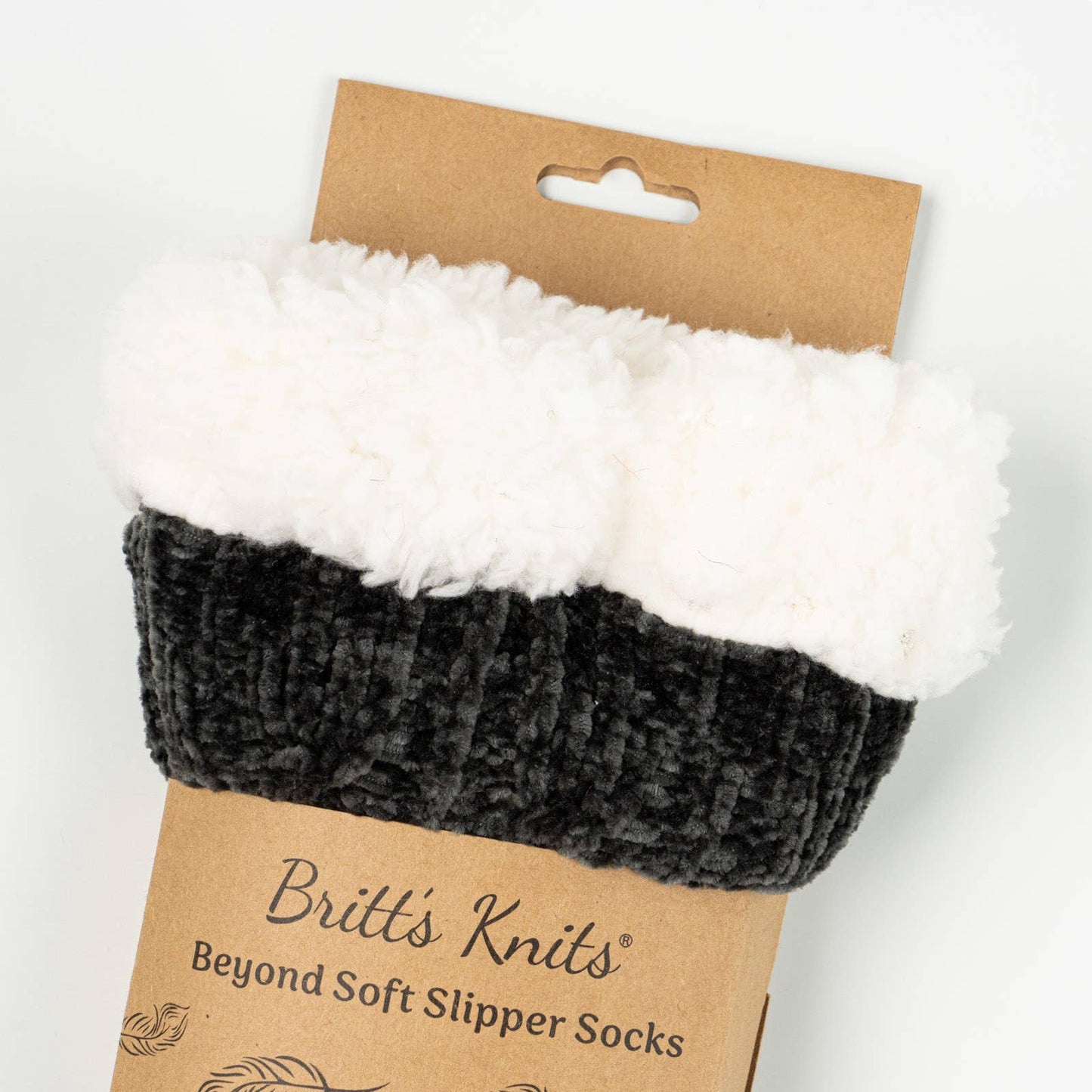 Britt's Knits Beyond Soft Slipper Socks 2nd Open Stock: Wine