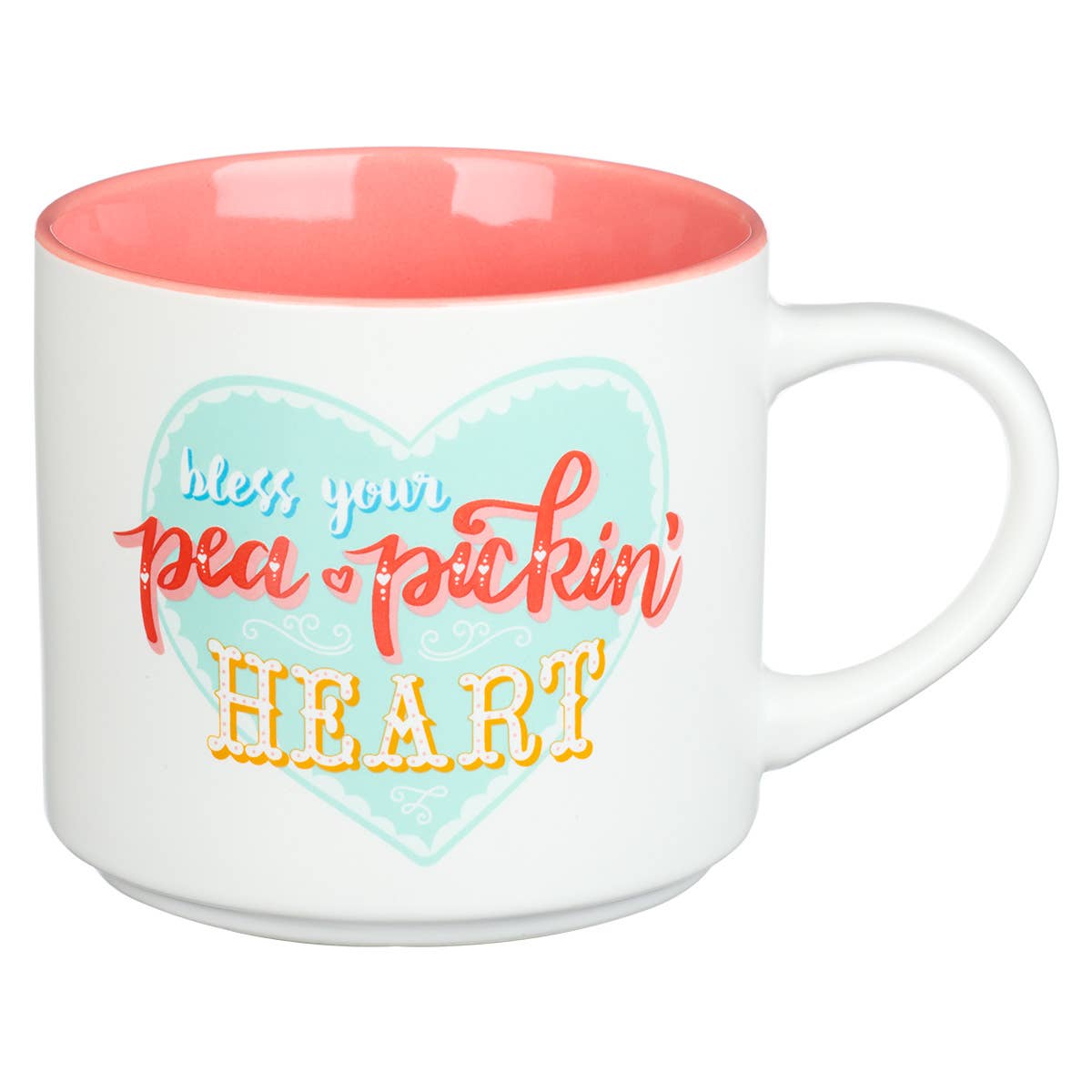 Christian Art Gifts - Mug Ceramic Pea Pickin' Heart