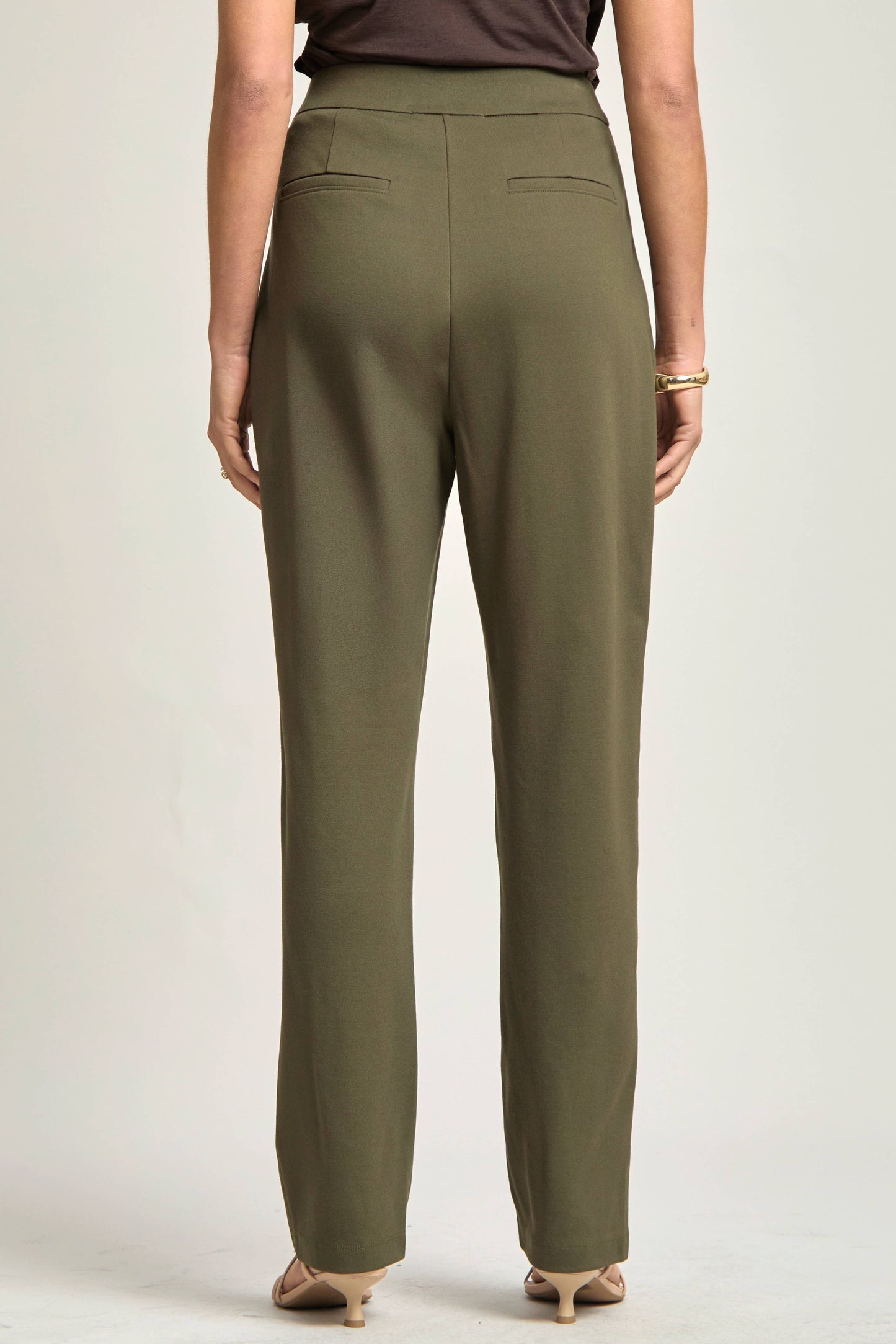 Dear Scarlett - Magic High-Rise Barrel Pants: Black / S