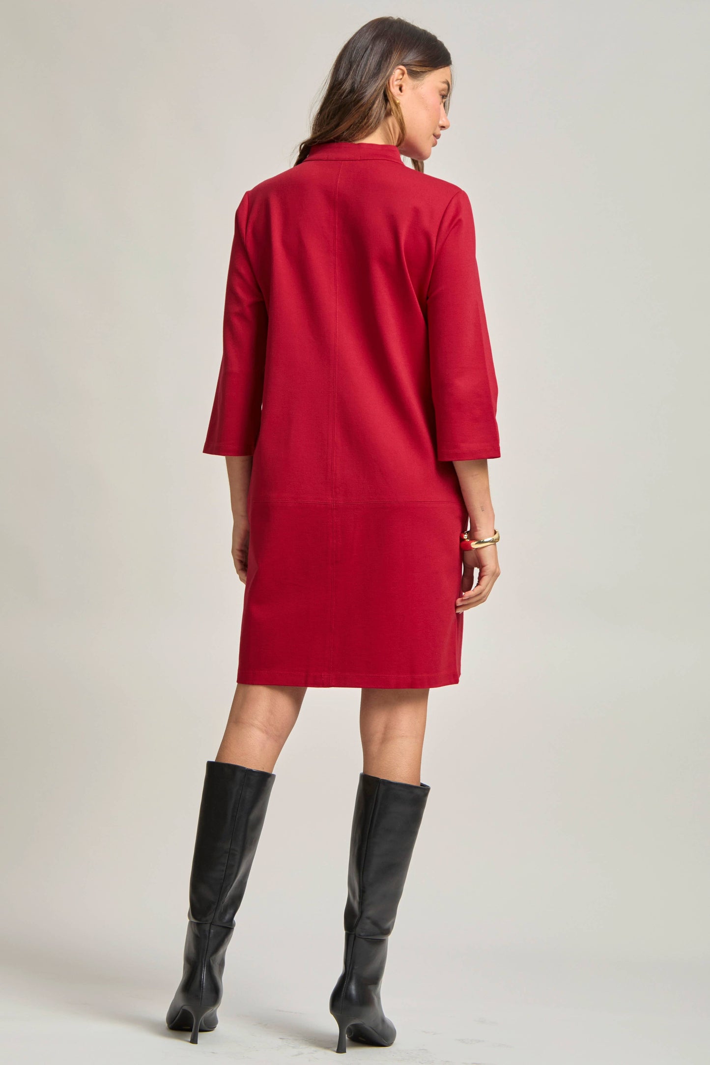 Dear Scarlett - Magic A-Line Dress: Red