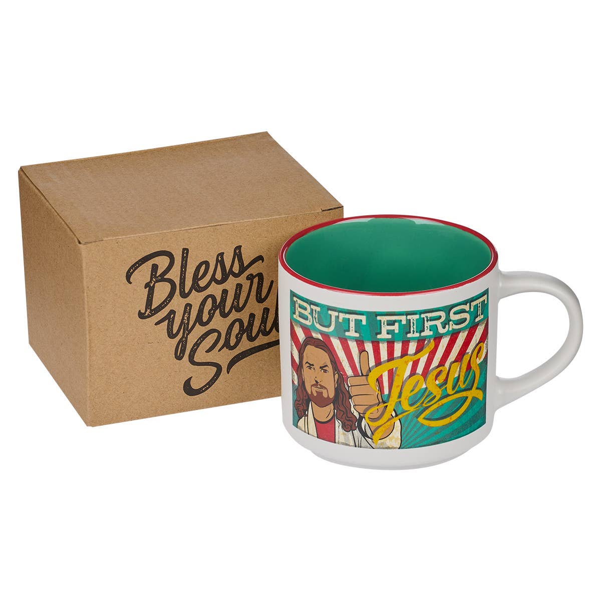 Christian Art Gifts - Mug Ceramic But First Jesus