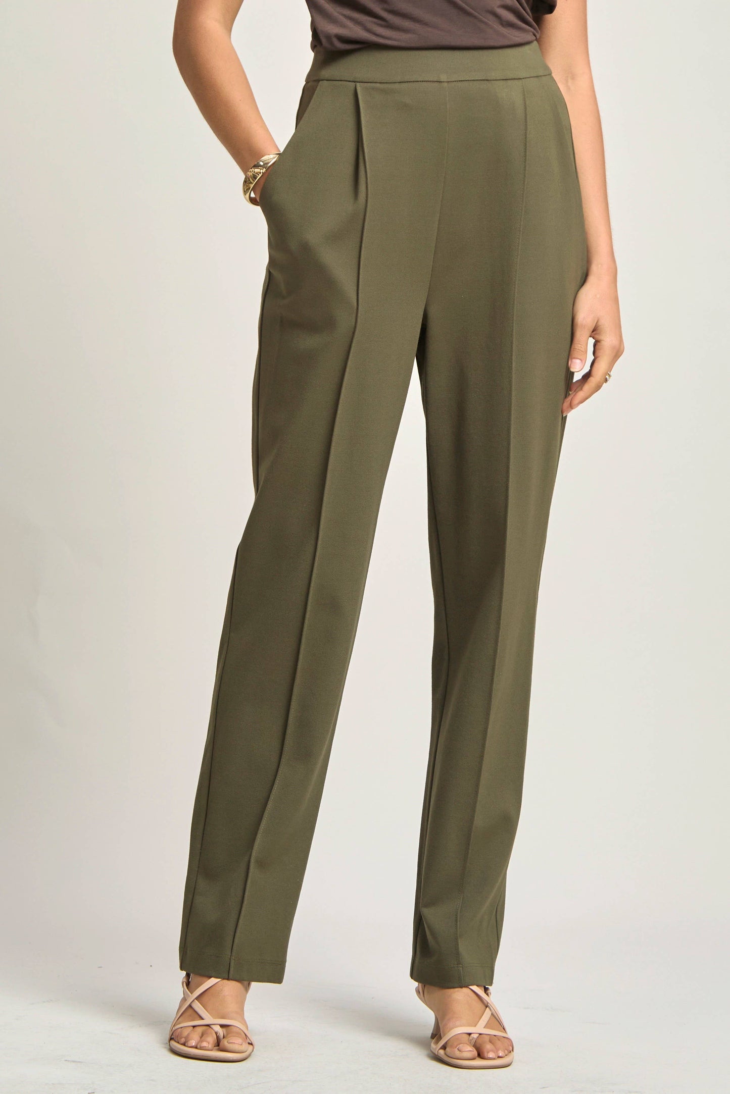 Dear Scarlett - Magic High-Rise Barrel Pants: Black / S