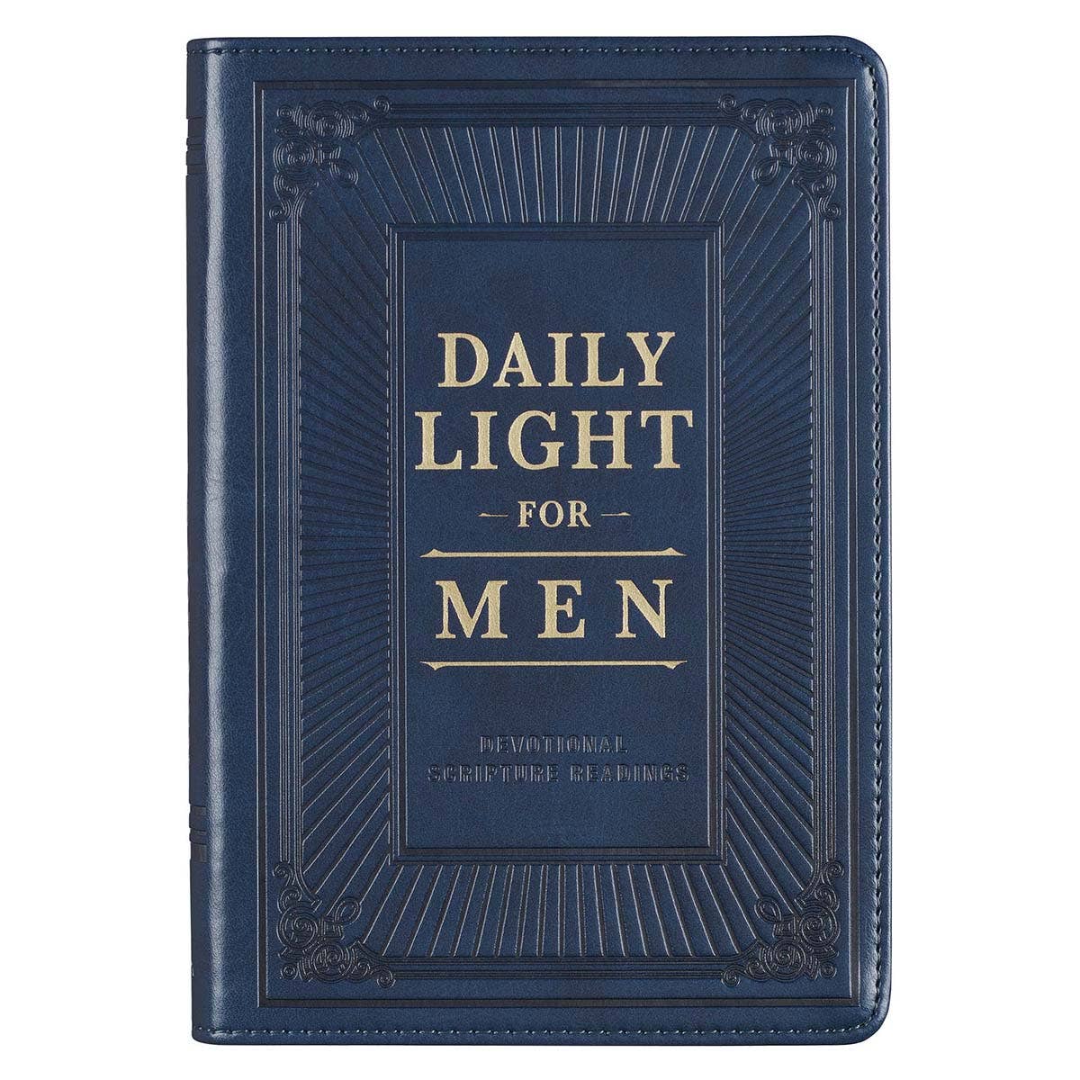 Christian Art Gifts - Devotional Daily Light for Men Faux Leather