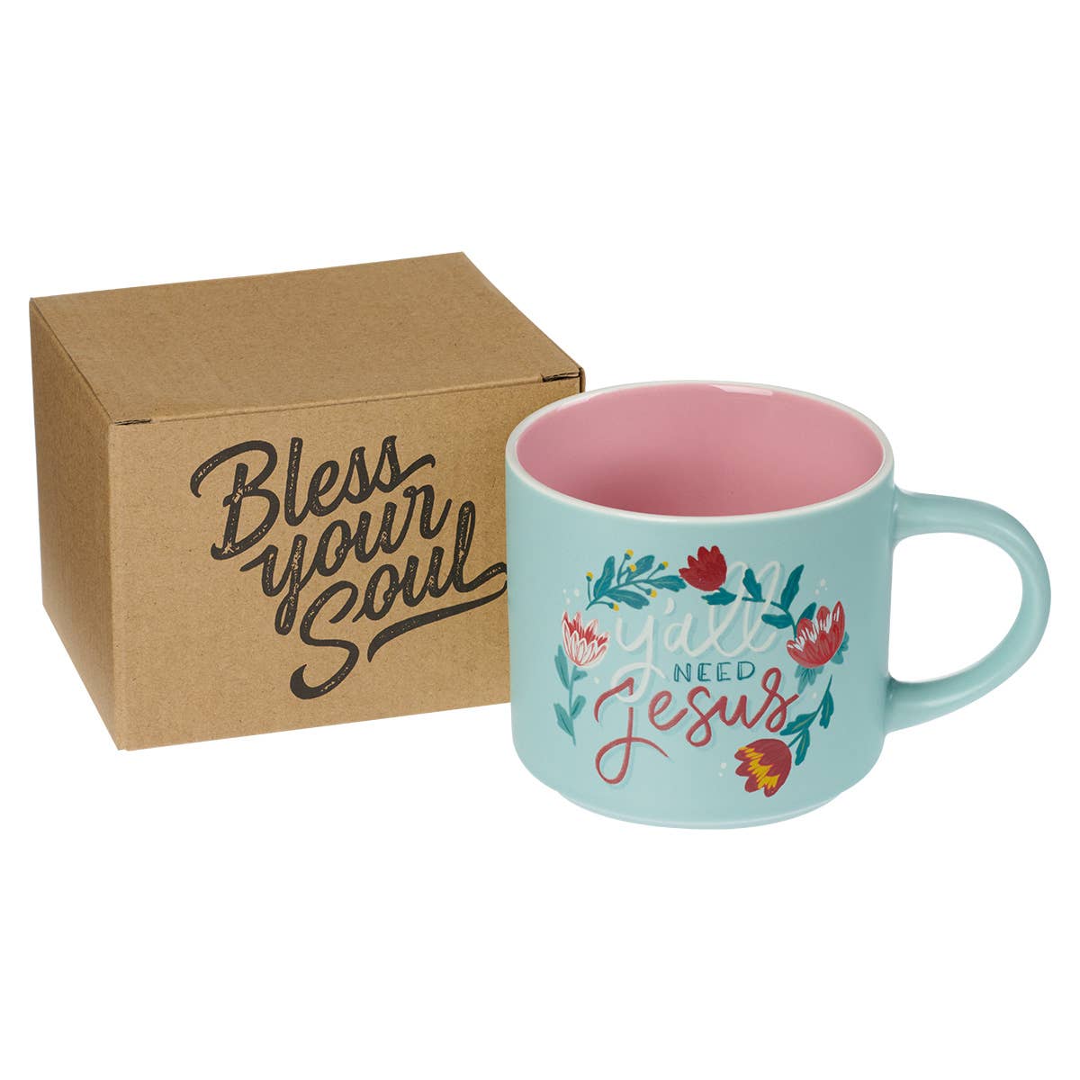 Christian Art Gifts - Mug Ceramic Y'all Need Jesus