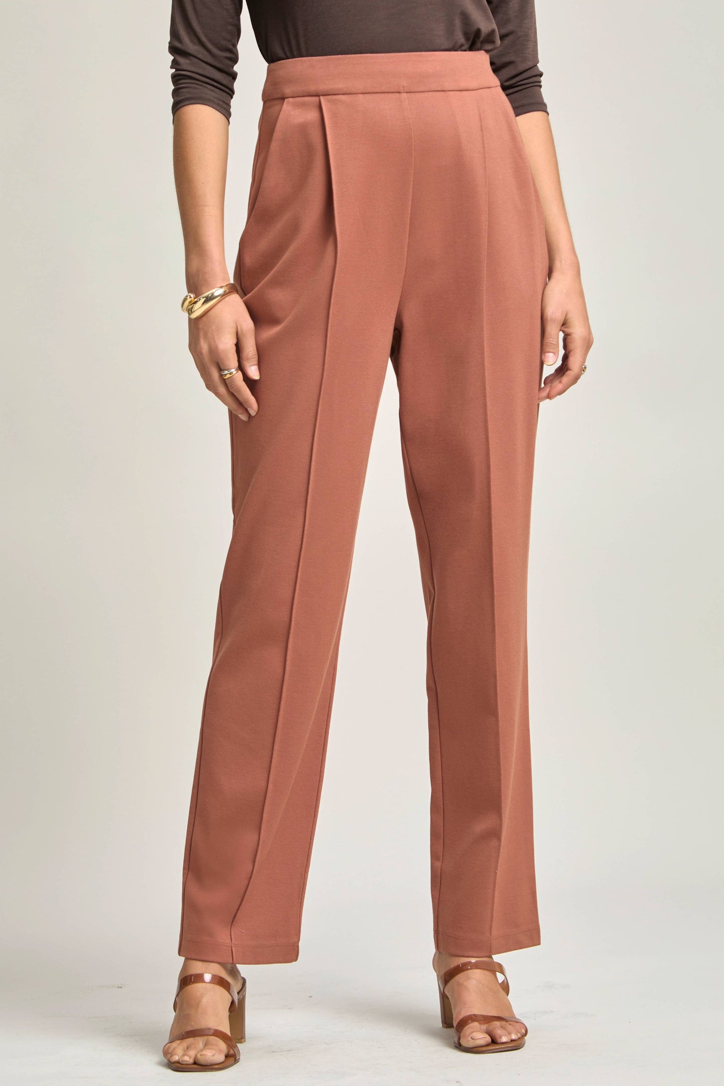 Dear Scarlett - Magic High-Rise Barrel Pants: Black / S