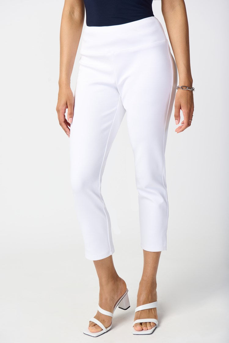 Joseph Ribkoff Scuba Crepe Crop Pull-On Pants