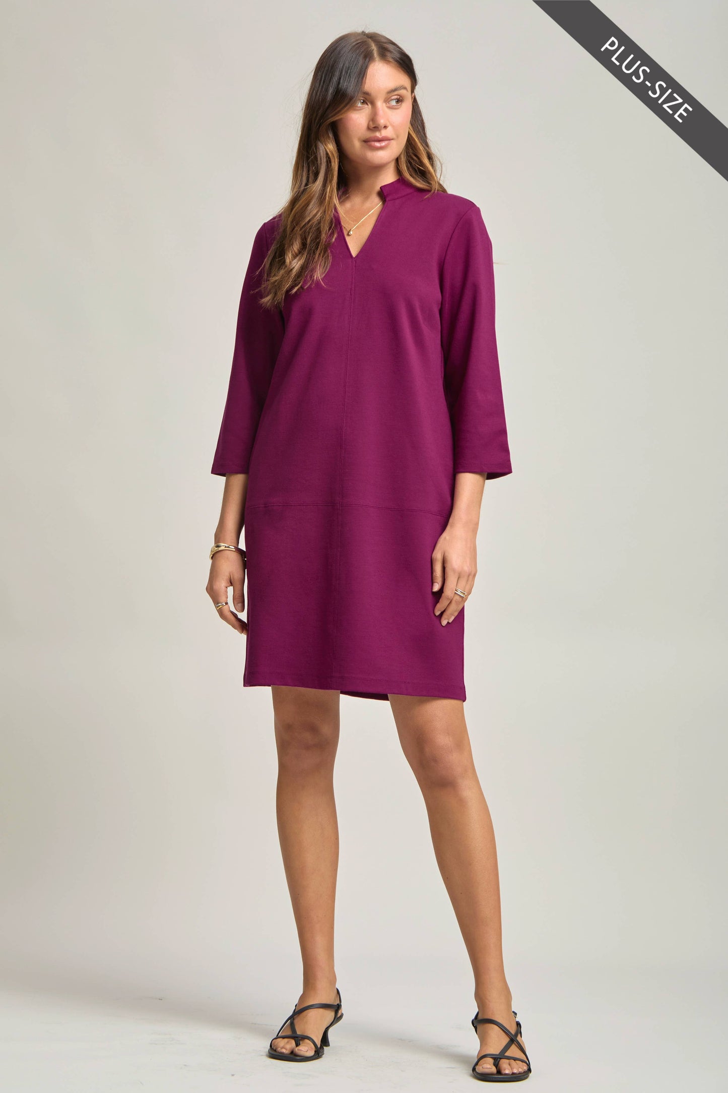Dear Scarlett - PLUS SIZE Magic A-Line Dress: Red
