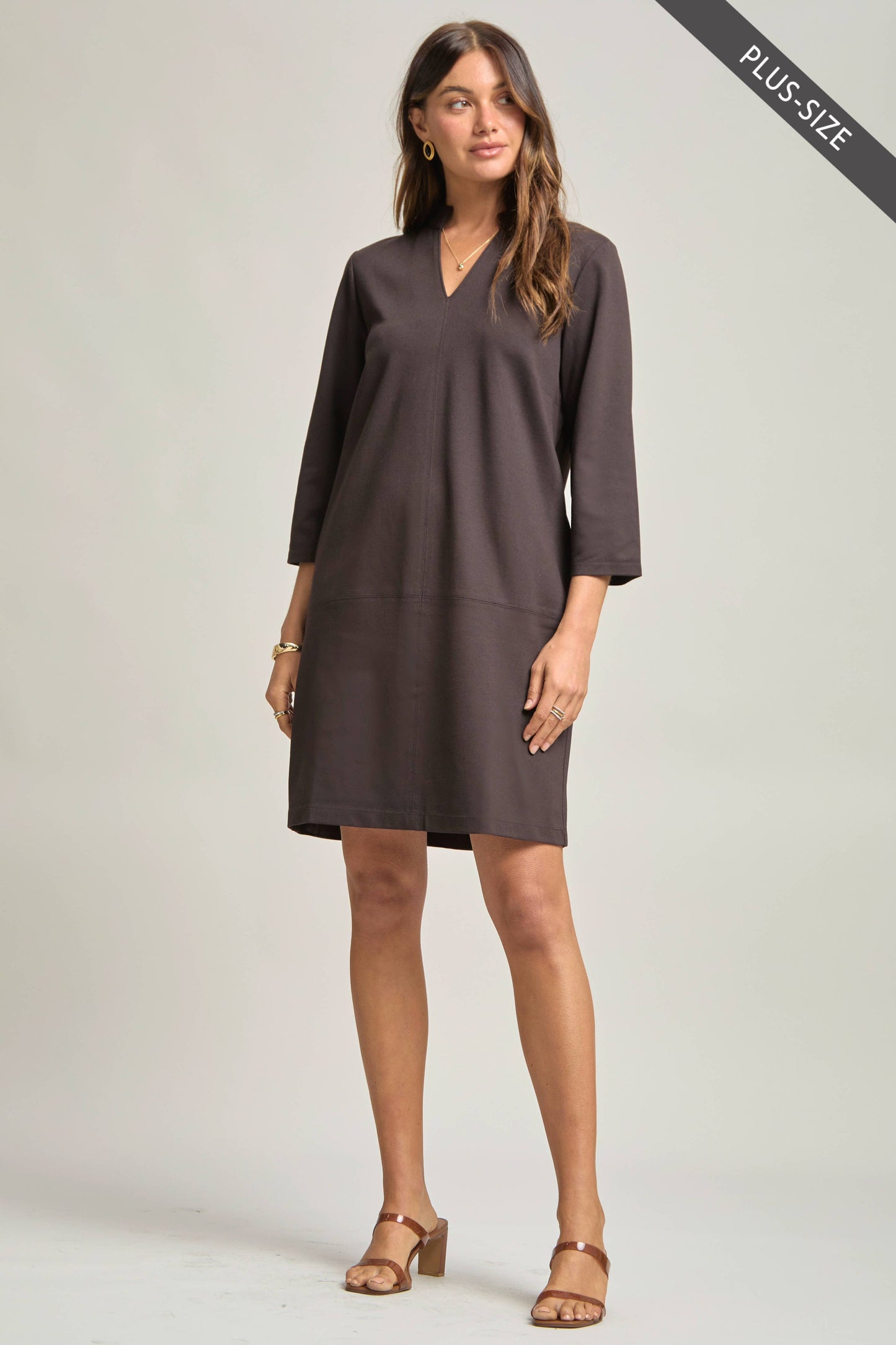 Dear Scarlett - PLUS SIZE Magic A-Line Dress: Red