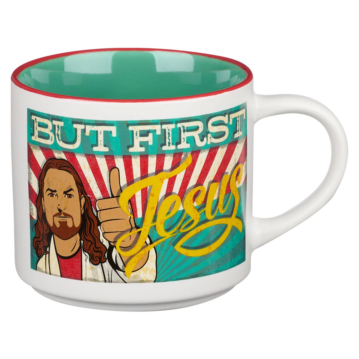 Christian Art Gifts - Mug Ceramic But First Jesus