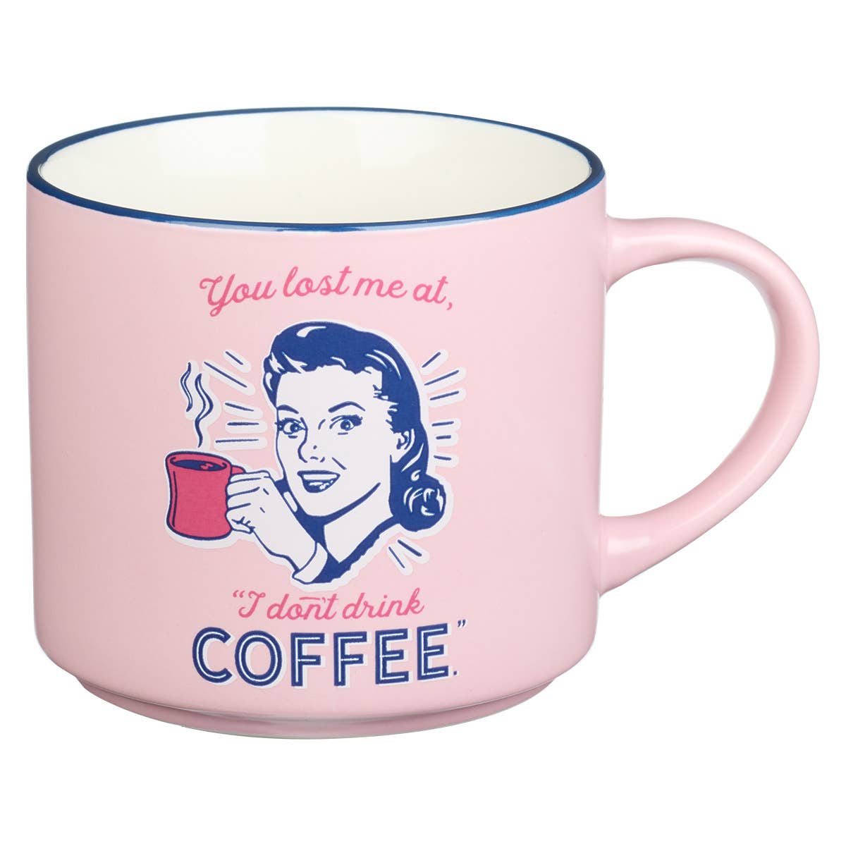 Christian Art Gifts - Mug Ceramic You Lost Me at No Coffee