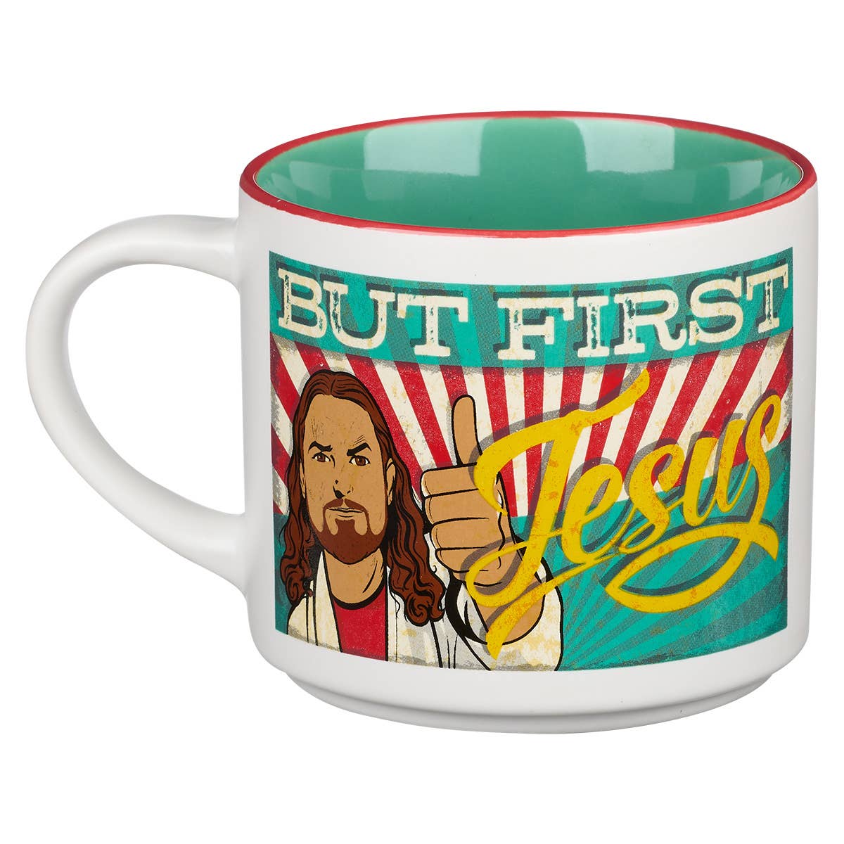Christian Art Gifts - Mug Ceramic But First Jesus
