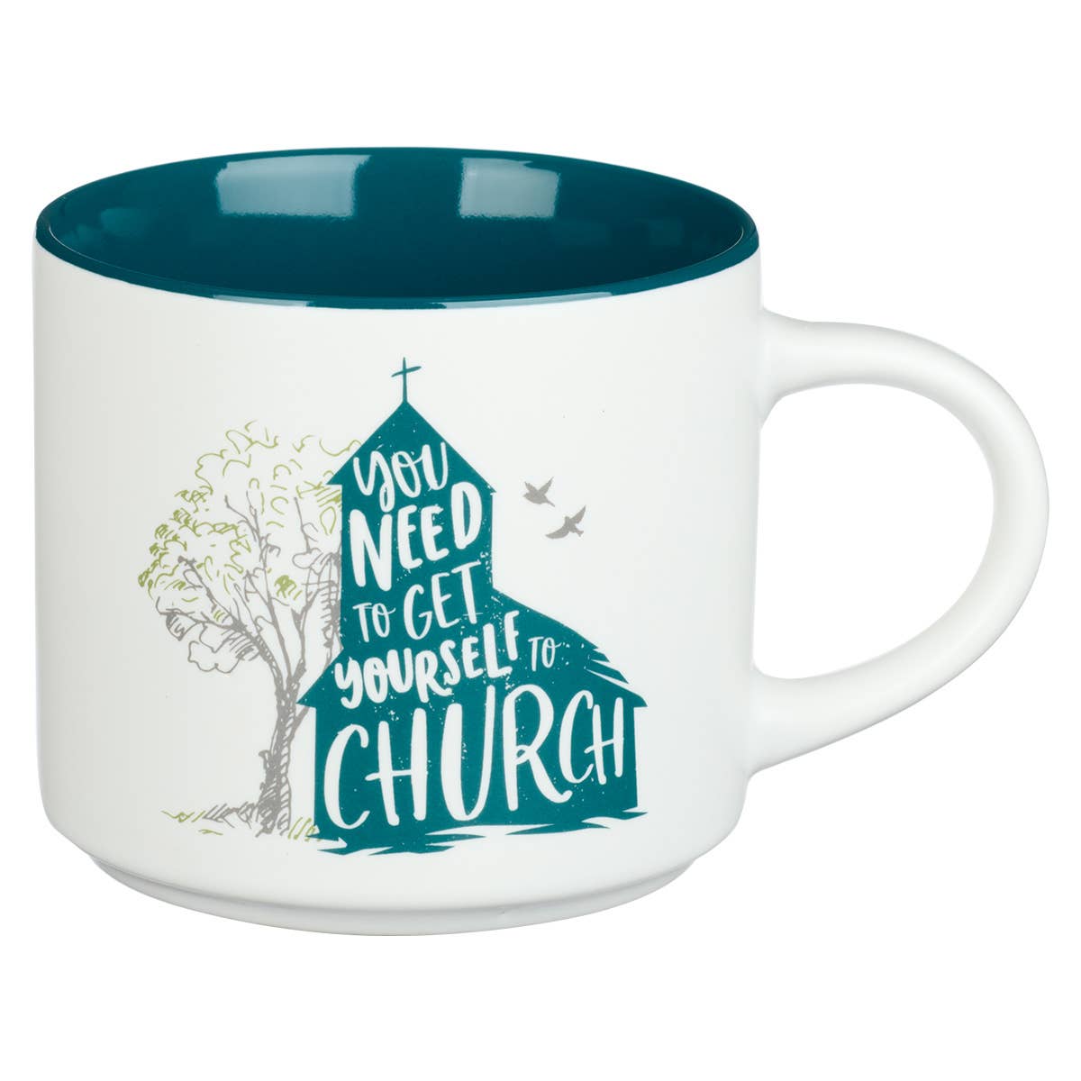 Christian Art Gifts - Mug Ceramic Get Yourself to Church