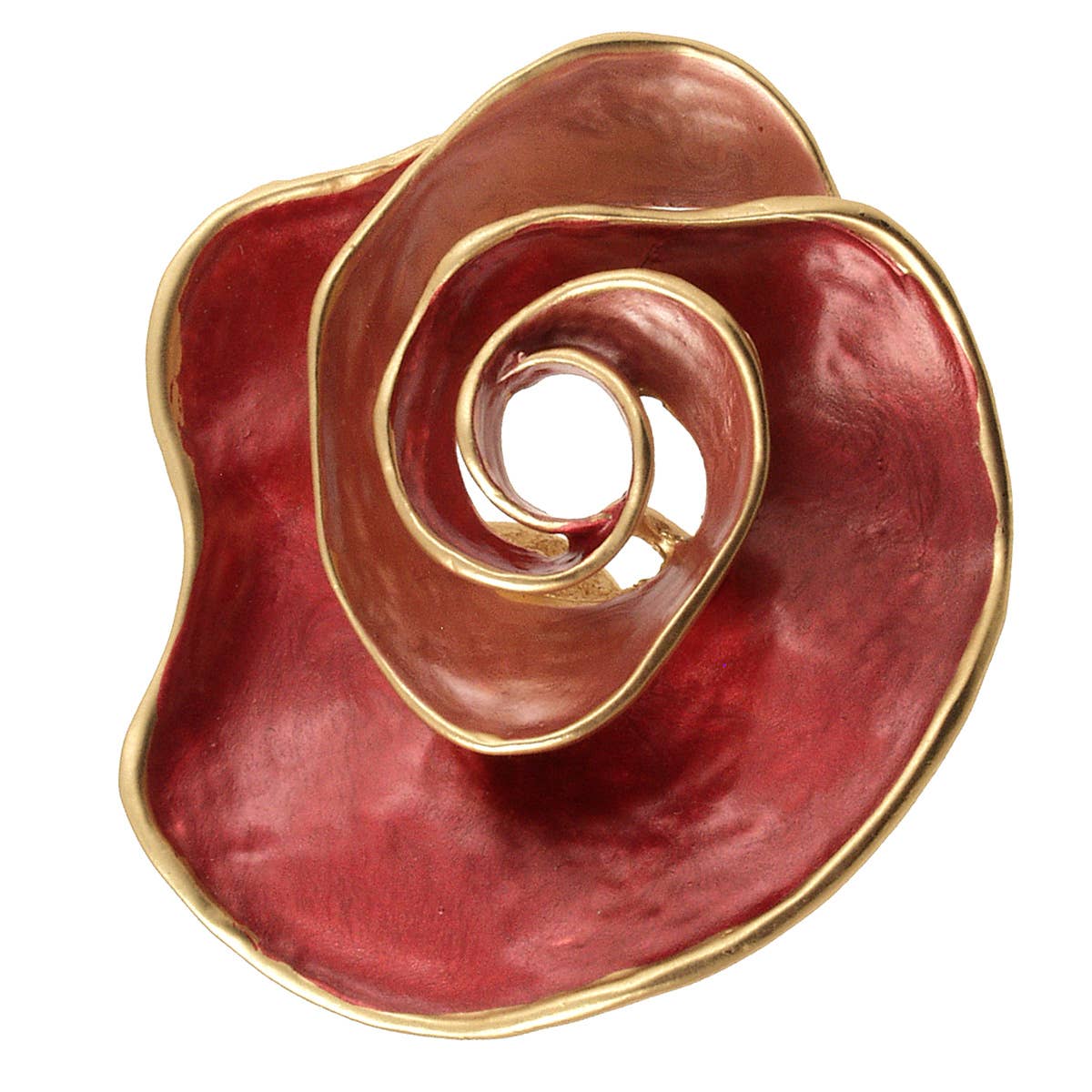 Origin Jewelry - Blue Flower Magnetic Brooch: Blue