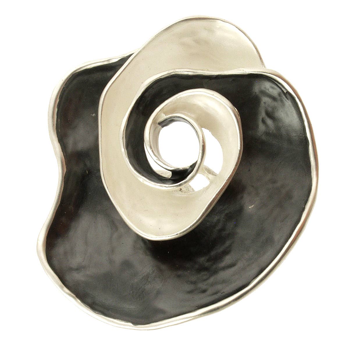 Origin Jewelry - Blue Flower Magnetic Brooch: Blue