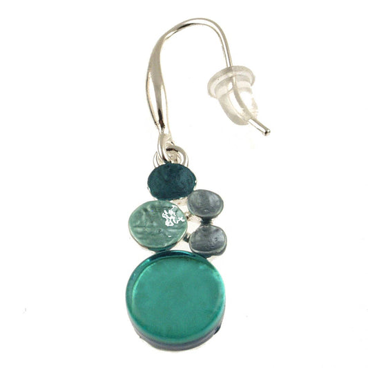 Origin Jewelry - Multi Dot Earring, Two-Tone Shell & Resin: Light