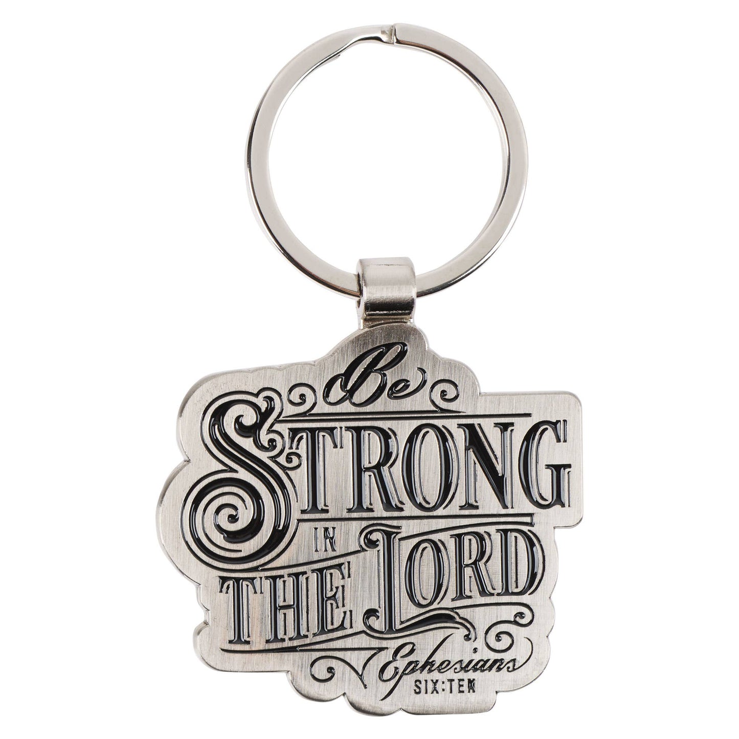 Christian Art Gifts - Keychain Be Strong in the Lord Eph. 6:10