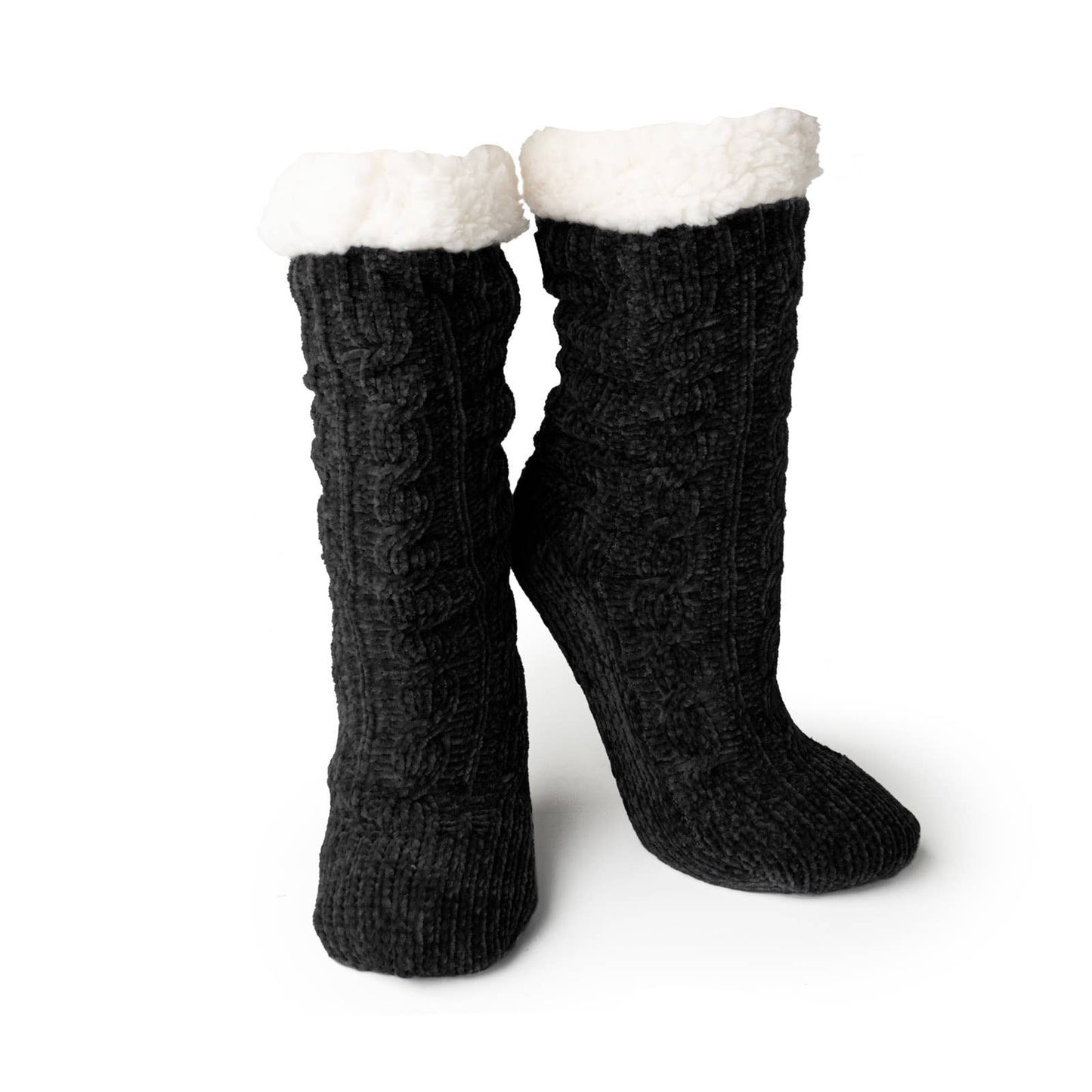 Britt's Knits Beyond Soft Slipper Socks 2nd Open Stock: Wine