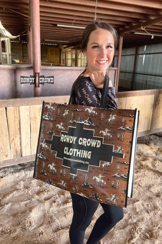 Western theme Reusable shopping bag