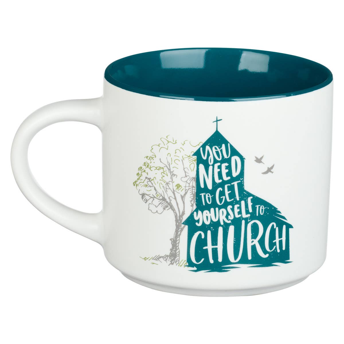 Christian Art Gifts - Mug Ceramic Get Yourself to Church