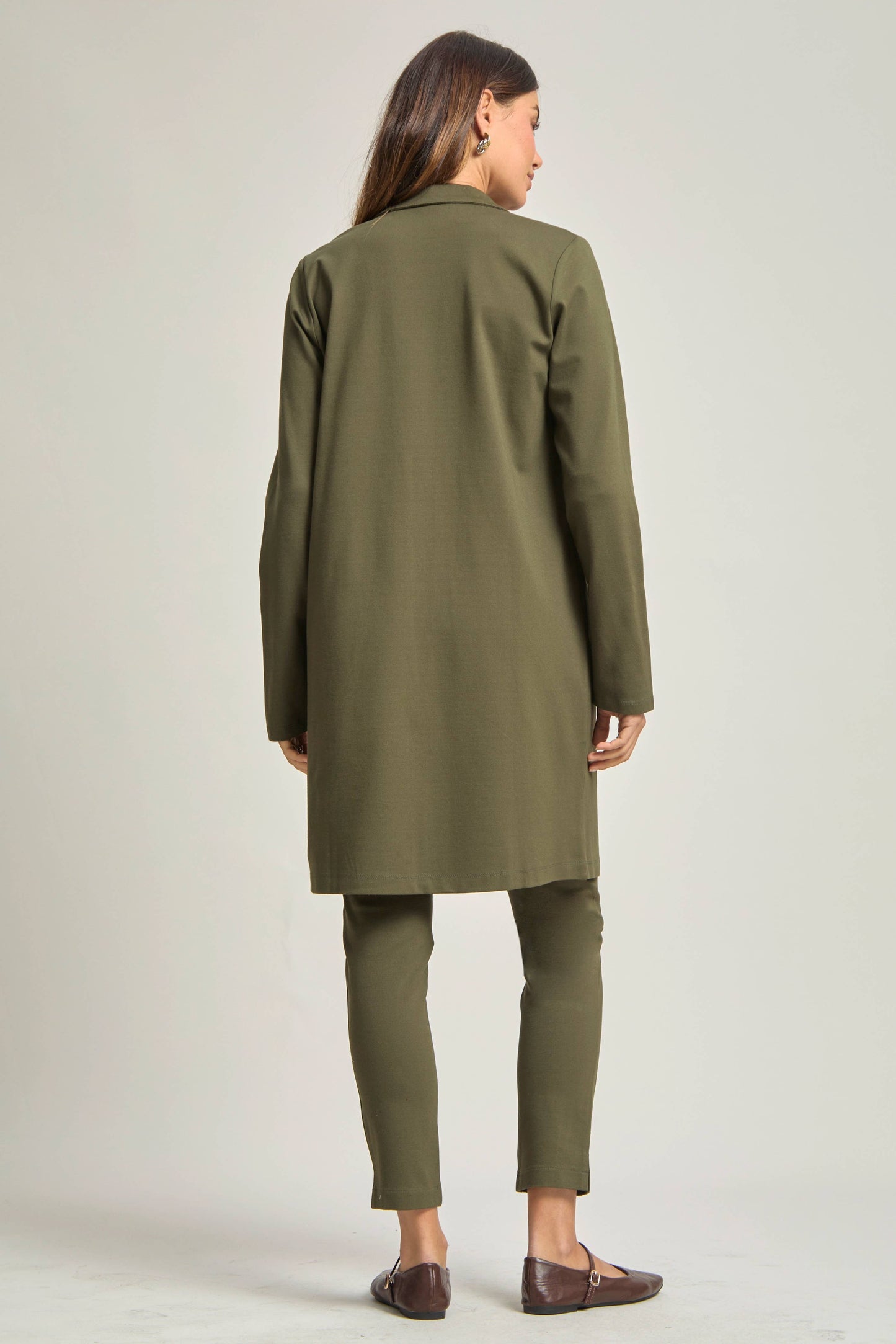 Dear Scarlett - Magic Chic Midi Jacket: Black