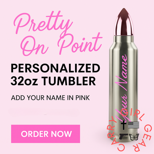 PRETTY ON POINT TUMBLER